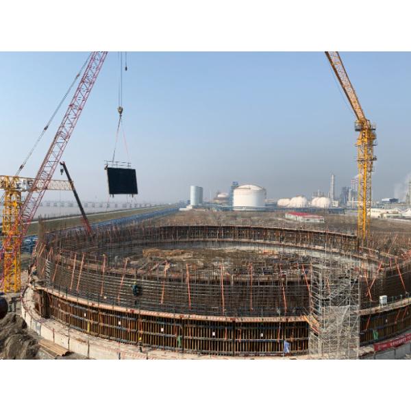 Lightest Jump Form Formwork System For Crane Lifting With 1.6m Main Platform