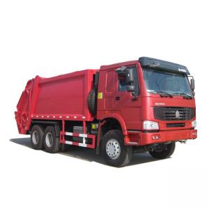 China Sinotruk Howo 6x4 18CBM Compactor Garbage Truck / Garbage Container Lift wholesale