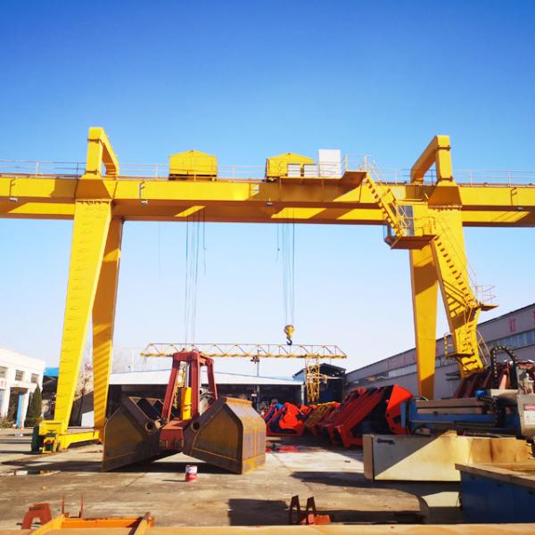 Heavy Duty Box Type 30 Ton Capacity Gantry Crane With Electric Trolley