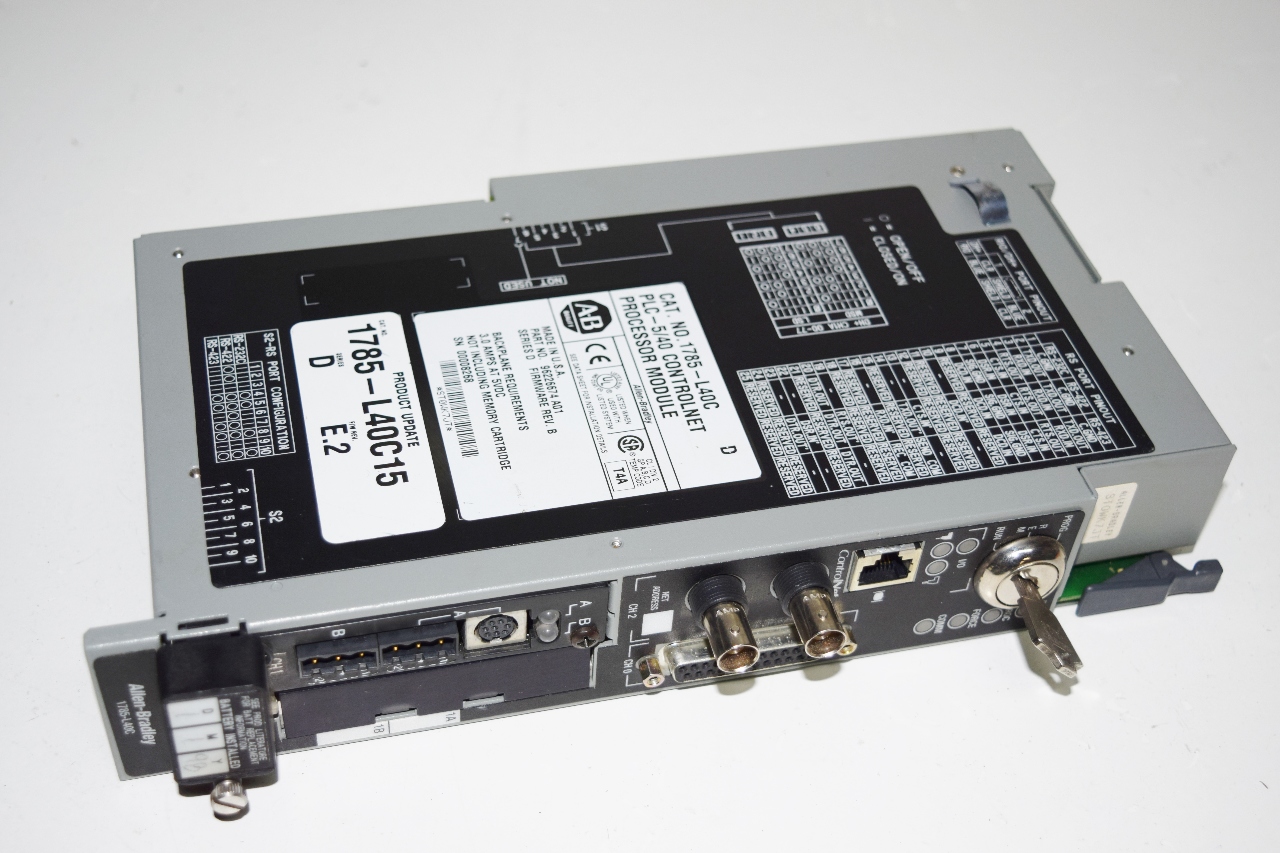 1785-L40C processor ALLEN BRADLEY PLC 5 series ControlNet processor module