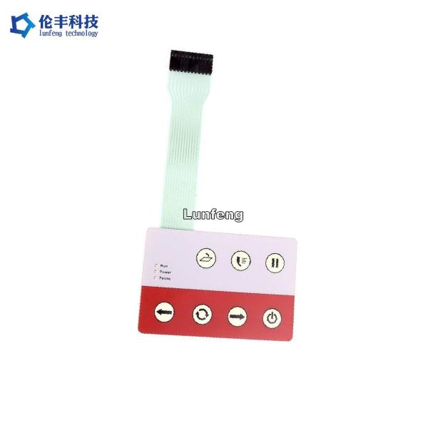Customized Backlight Membrane Switch OEM Service Pantone Color