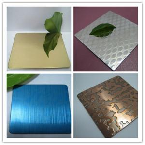 China Stainless Steel Decoration Plate on sale