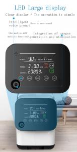 China 1 - 7L Oxygen Concentrator Adjustable With Big LED Screen wholesale