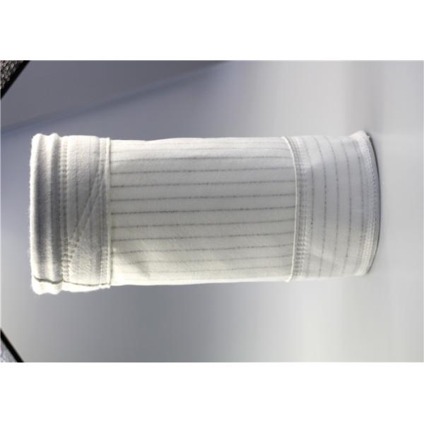 Easy Seperation Dust Collector Filter Bags Round Shape Low Energy Cunsumption