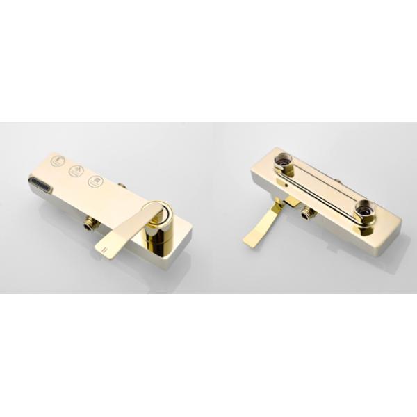 Copper Black Champagne Wall Mounted Shower Faucet Set With Handle