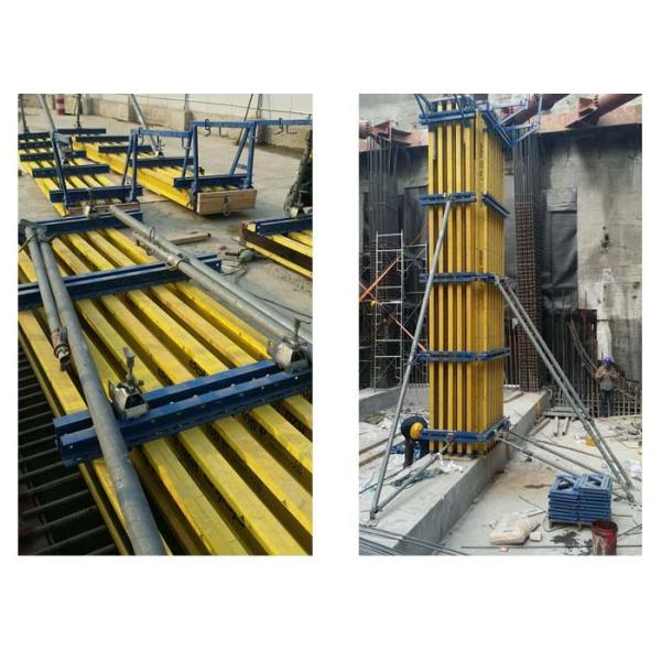 Efficient Building Construction Circular Formwork System
