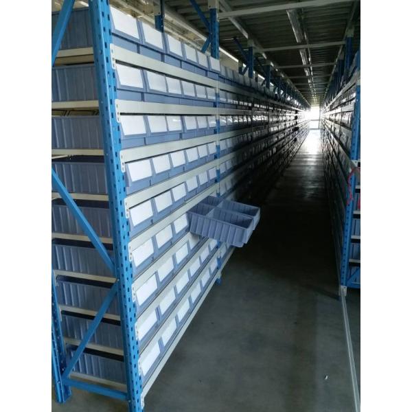 Warehouse Industrial Plastic Hardware Stack Nest Shelf Wall Mounted Hanging Storage Spare Parts Bins For Rack Workbenck Panel