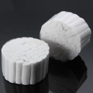 China OEM ODM Dental Cotton Roll , Absorbent Cotton Roll 10cm 20cm 30cm on sale