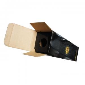 China custom wholesale E- flute corrugated cardboard paper wine box for sale supplier on sale