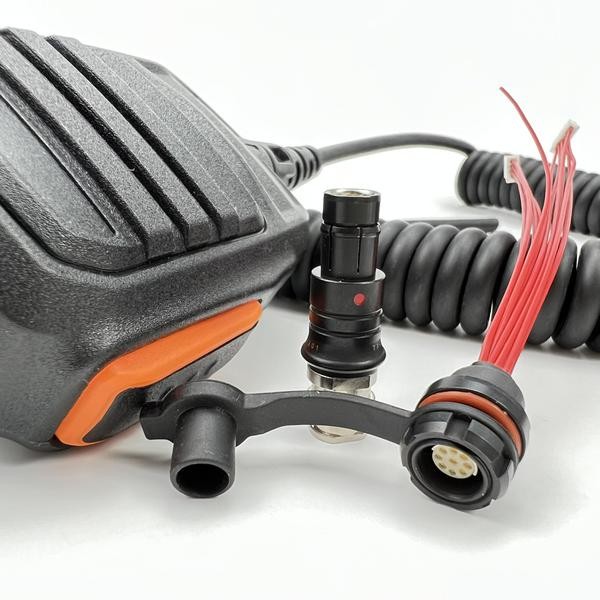 High Density IP68 Waterpoof Circular Push Pull Connectors sF12 EMC Shielding