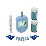 China Handheld Medical Device Consumables Blood Glucose Meter With Strips wholesale