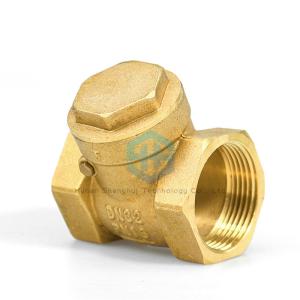 China Brass Horizontal Check Valve Female Threaded For Water Flow Control wholesale