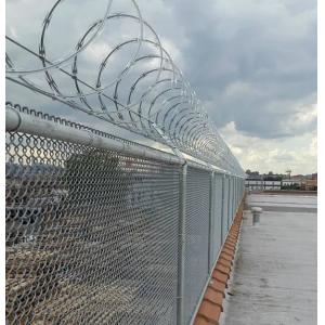 China Black Chain Link Fence 6FT Galvanized Chain-Link Fence Price in India wholesale