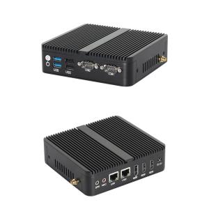 China Industrial Computer With DDR4 16G RAM Intel N100 Processor Fanless Cooling Method wholesale