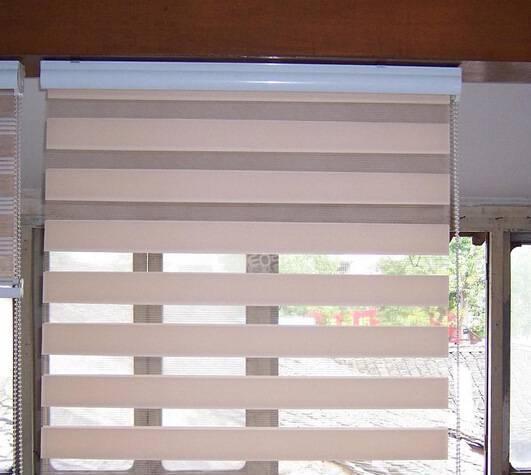 Hot Sale High quality double layer Blind Roller Zebra Blind Elegant & Simple Custom 280cm