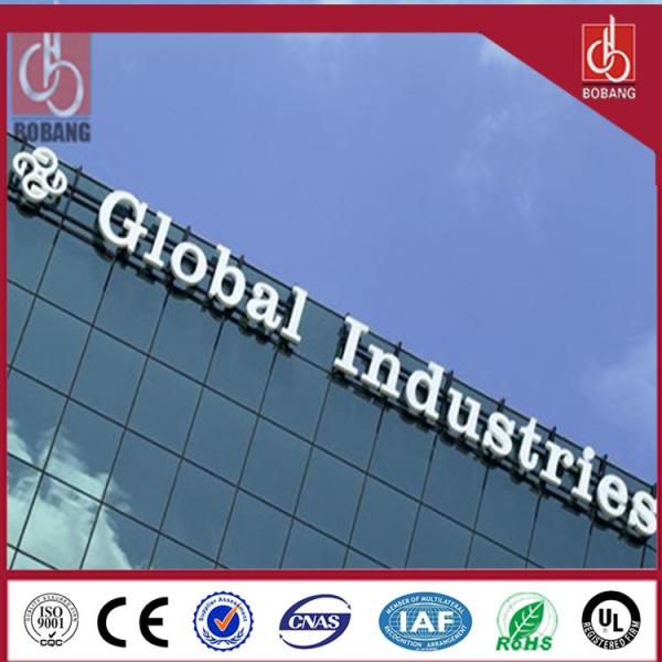 Outdoor High Building Large Acrylic Letter sign, Building Sign, Large Sign letter