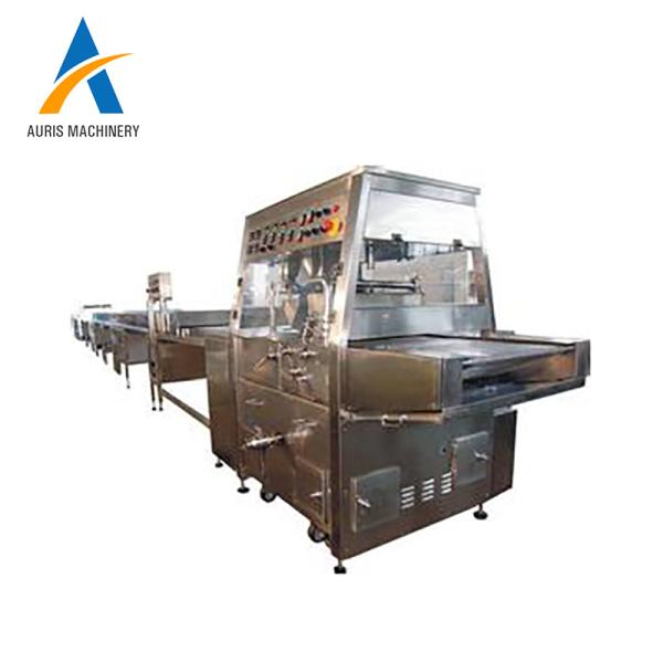 15kg 30kg 60kg Chocolate Making Machine Coating Covering Machine For Waffer Cookies
