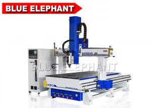 China Blue Elephant 4 Axis CNC Router Machine Auto Tool Changer Wood Engraving and Carving Machine wholesale