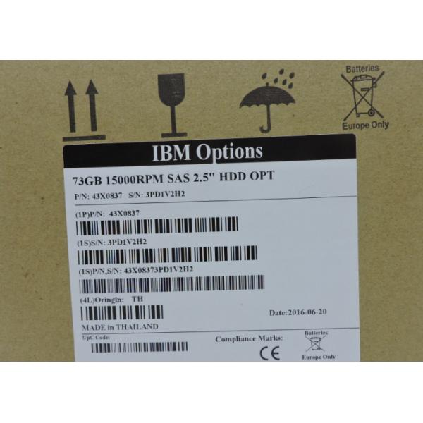 IBM Hard Disk 43X0837 43X0839 73G SAS 2.5 ST973451SS 1 year warranty