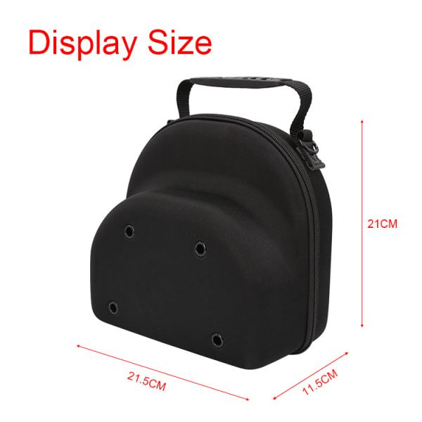 Anti Friction Custom Baseball Cap Carrier , H21cm Baseball Cap Travel Case