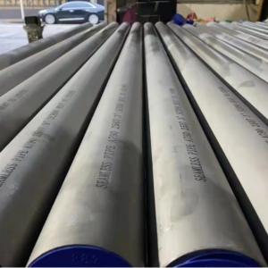 China Super Duplex Stainless Steel Pipe BE ASTM A790 3 SCH80 UNS ASME B36.10M Round Pipes wholesale