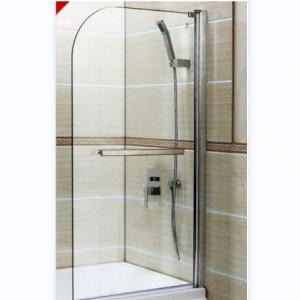 China Folding Tempered Glass Shower Screen , OEM Tub Shower Door wholesale