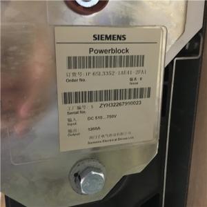 China Siemens 6SL3352-1AE41-4FA1 SINAMICS REPLACEMENT POWER BLOCK FOR DC DI CS MC GMC POWER BLOCKS wholesale