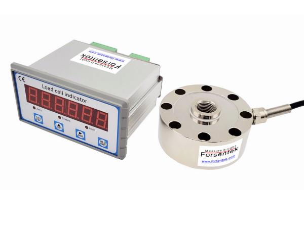 Quality 300kg Compression Load Cell 3000N Compression Force Transducer With Indicator for sale