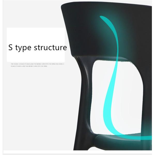 Cheap custom high quality green plastic chairs