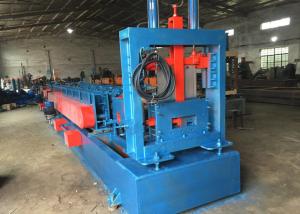 China Automatically Z U Channel Purlin Roll Forming Machine Chain or gear box Driven system wholesale