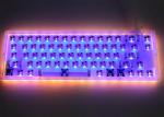 3 Pin Custom Keyboard PCB RGB Kbd75v2 Hot Swappable PCB Orange