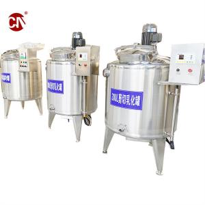 China Ice Cream Processing Made Easy Complete Milk Processing Line with Overseas Installation wholesale