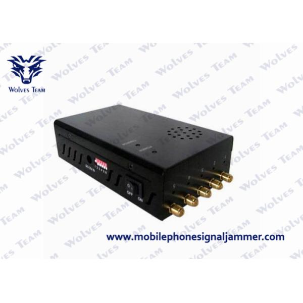 3G 4G LTE Phone All Signal Jammer 120*74*29mm Sustaining Continuous Working