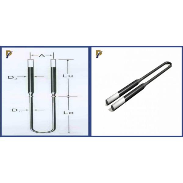 U Type Molybdenum Silicide Heating Elements For Box Resistance Furnace