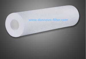 China 5 Micron 10 PP Sediment Water Filter Cartridge Water Filter Spun Filter Cartridge on sale