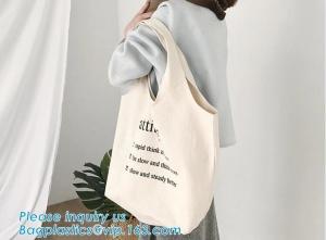 China customized cotton canvas tote bag cotton bag promotion recycle organic cotton tote bags wholesale,Handle Canvas Bag Tote wholesale