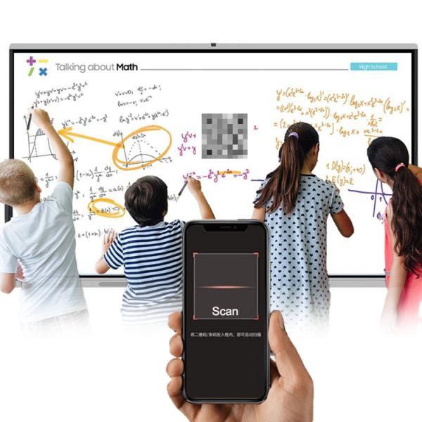 16:9 85 Inch Smart Board Interactive Flat Panel For Classroom