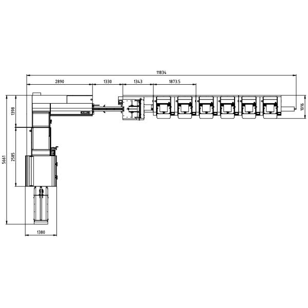 8 Stations Saddle Stitching Book Binding Machine 12000 C/H
