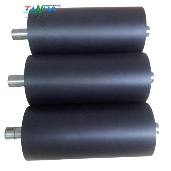 High Precision Silicone Printing Rubber Roller For Cylinder Printer