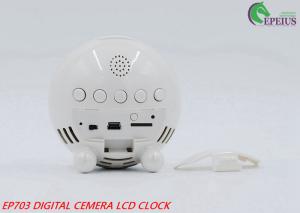 China Motion Detection Wifi Camera Clock Wireless IP 1080P HD Alarm Clock Cam wholesale
