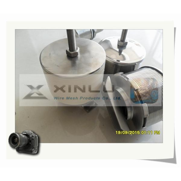 Dual Flow Wedge Wire Johnson Screen Nozzle SS316L DN 82mm Customized