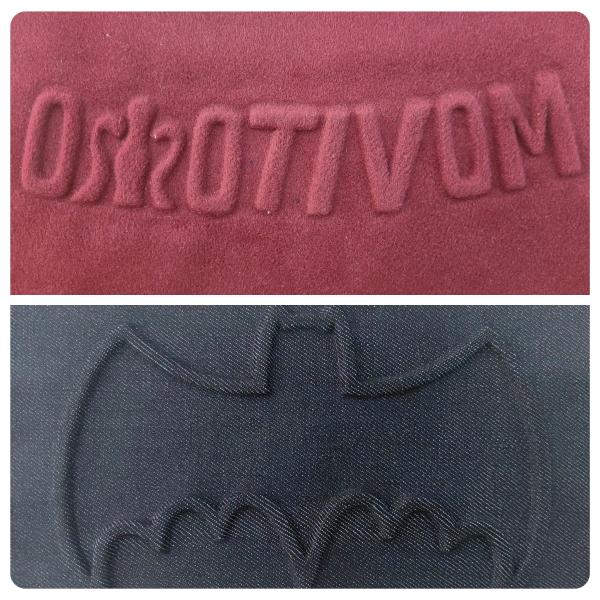 Personalized Garments Clothing Embossing Machine Trademark Machine