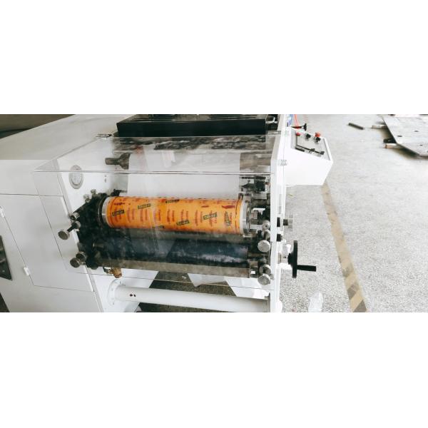 Rotary Die Cut Label Sticker Printing Machine 3 Color 420 Model CE Approval