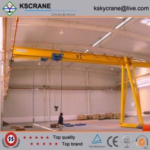 China High Quality 5ton Semi Gantry Crane, Half Gantry Crane, Gantry Crane Features on sale