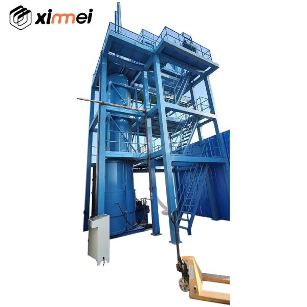 Round Cylinder Steam Pressure Binder Molding Rebond Foaming Machine Single