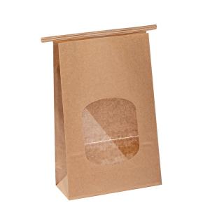 Buy cheap Biodegradable Brown Paper Bags Without Handles Compostable For Coffee Bean from wholesalers