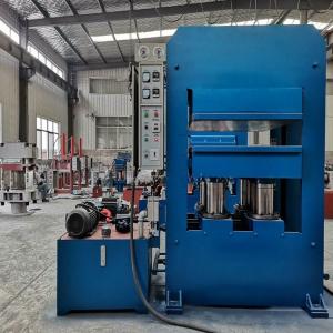 China 100T 5.5KW Rubber Heat Press Machine Rubber Tile Vulcanizing  Press wholesale