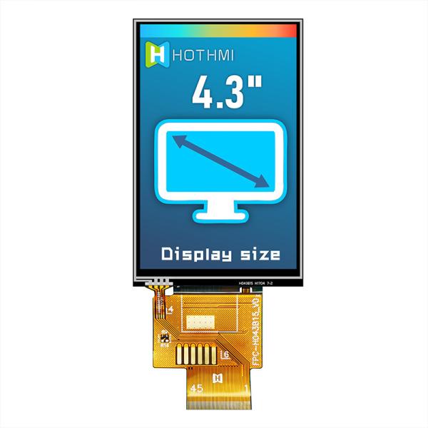 4.3 Inch Resistive Touchscreen TFT LCD Display With ST7701S