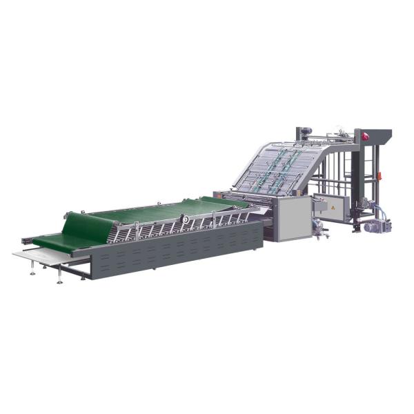 Carton Cold Flute Laminator Machine , Cardboard Laminating Machine