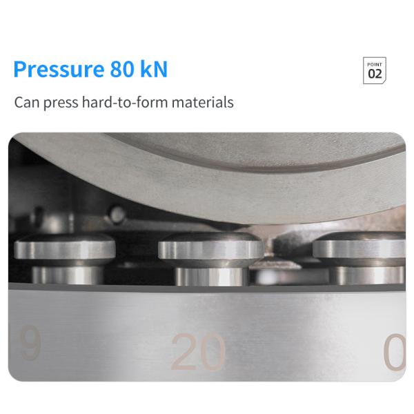 Automatic Rotatry Tablet Press Making Machine 40000 Pieces Per Hour Max. Dia 25mm ZP-20